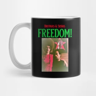 Black Freedom Mug